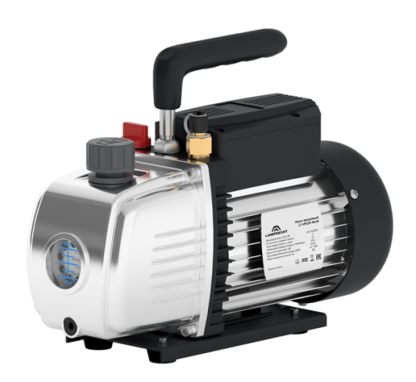 Насос вакуумный LT-VP220-R410 (2-ступ., 60л/мин, 15 microns, 1/4 SAE) LAMPRECHT Насос вакуумный LT-VP220-R410 (2-ступ., 60л/мин, 15 microns, 1/4 SAE) LAMPRECHT
