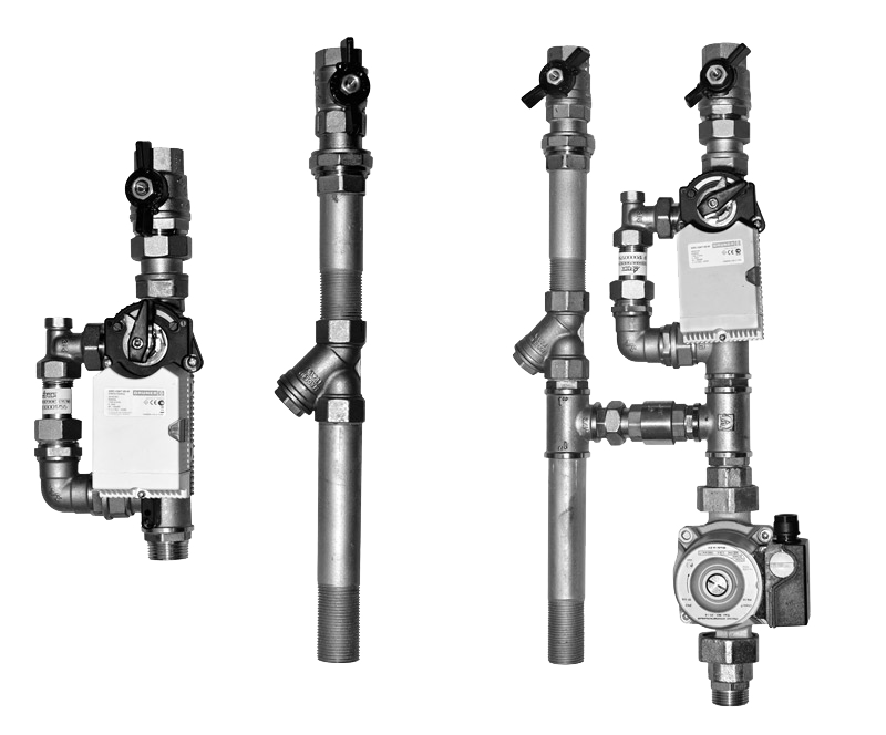 Смесительные узлы серии ZMP Kv ZMP H Kv 10 25-60
