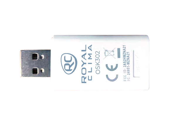 Аксессуары для сплит-систем - WI-FI USB модуль ROYAL CLIMA для бытовых сплит-систем серии TRIUMPH OSK302 в Москве | Givemeair
