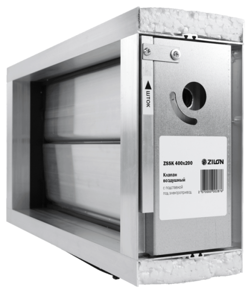 Воздушный клапан серии ZSSK ZSSK 600х300