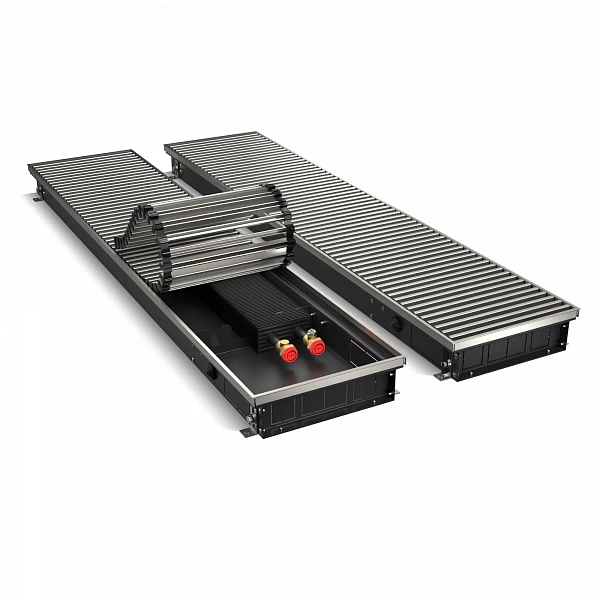 Конвектор внутрипольный серии ATRIUM RT-A-75/250/1400-DG-U-NA