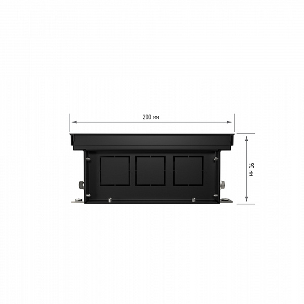 Конвектор внутрипольный серии ATRIUM RT-A-90/200/1000-DG-U-NA